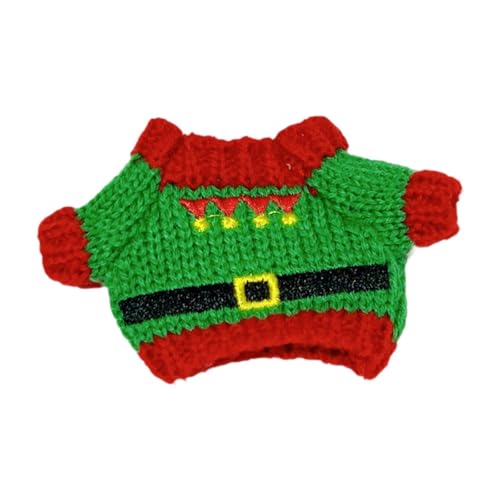 MagiDeal Gefüllter Puppenpullover zum Anziehen für Kinder, DIY-Kleidung, Foto-Requisiten, modische, pädagogische Kostüme, Puppenkleidung für 6,69 Zoll, GrÜn von MagiDeal