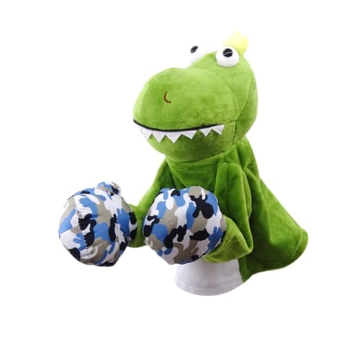 MagiDeal Handpuppe Dinosaurier Tier Handpuppe mit Geräuschen und Boxen Action Rollenspiel Puppet Puppe für Kleinkinder im Alter von 4-6 Jahren von MagiDeal