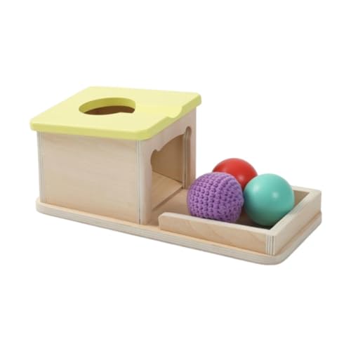 MagiDeal Holzspielzeug-Set, Problemlösung, Spielen zu Hause, interaktives Spielzeug für die Feinmotorik, Entwicklungsspielzeug für Monaten, mit Kugel MagiDeal Holzspielzeug-Set, Problemlösung, Spielen zu Hause, interaktives Spielzeug für die Feinmotorik, Entwicklungsspielzeug für Monaten, mit Kugel von MagiDeal