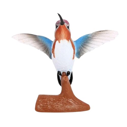 MagiDeal Hummingbird Model Figur Figur Miniatursammlung Bildung Tierskulptur Statue für Ornamente Hof und Terrassenrasen, 2996 von MagiDeal