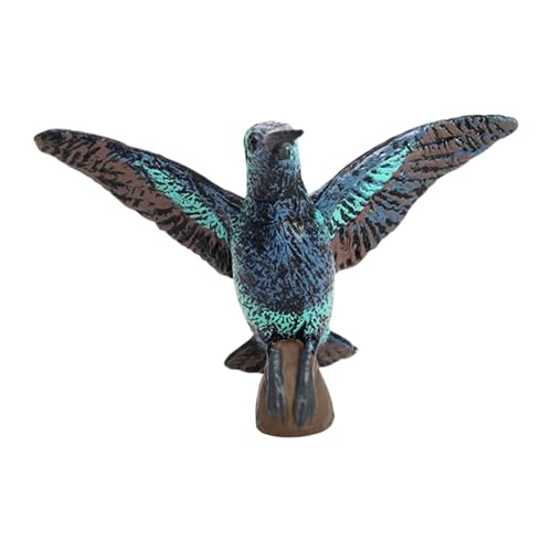 MagiDeal Hummingbird Model Figur Figur Miniatursammlung Bildung Tierskulptur Statue für Ornamente Hof und Terrassenrasen, 2997 von MagiDeal