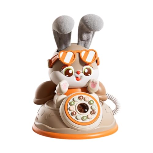 MagiDeal Kinder Telefon Spielzeug telefonisch unterrichten Musik Leichter Geschenkspiel Cartoon Kinder tun Telefon Kinder Musical Toy für im Alter von 3+ von MagiDeal