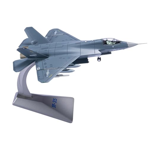 MagiDeal Legierung 1/72 Kampfflugzeug Diecast Modell Druckguss Flugzeug mit Display Stand Retro Flugzeug Modell für Büro Regal Wohnzimmer Bar von MagiDeal