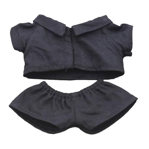 MagiDeal Mini Puppenmode für Kleine Puppen, schwarz und schwarz von MagiDeal