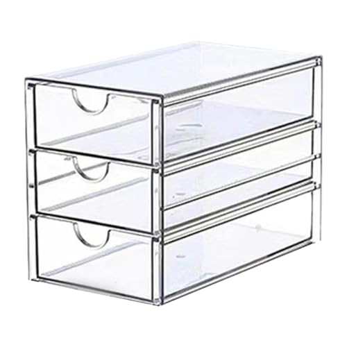 MagiDeal Modellautos Vitrine Figuren Organizer Dekorative Radvitrine Schutz Transparent, Fahrzeuge Spielzeug Lagerregal, Dreischichtig von MagiDeal