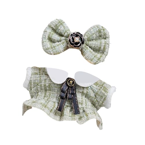 MagiDeal Modepuppen-Kleideranzug, Puppenkleidung, DIY-Puppenspielzeug, Foto-Requisiten, süßes Kostümzubehör, Miniatur-Kleidung für 17-cm-Puppe, Hellgrün MagiDeal Modepuppen-Kleideranzug, Puppenkleidung, DIY-Puppenspielzeug, Foto-Requisiten, süßes Kostümzubehör, Miniatur-Kleidung für 17-cm-Puppe, Hellgrün von MagiDeal