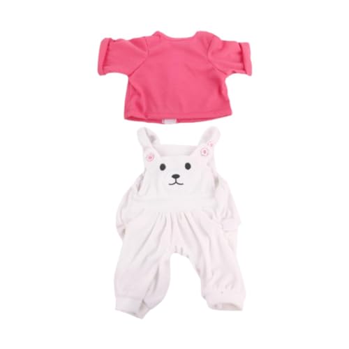 MagiDeal Puppenkleidung Outfit Set Bodysuit Mode Babypuppenkleidung Overalls Set für 22 -Zoll -Mädchen Dress Up von MagiDeal