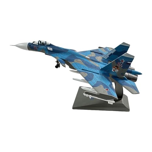 MagiDeal SU 33 1: 100 Skala Diecast Model Flugzeugspielzeug für Jungen Regal Ornament von MagiDeal