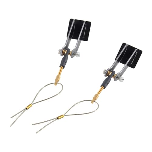 MagiDeal Servoarm-Push-Pull-Rod-Set, Ruder-Steuerhörner, professionelle Hochleistungs-Fernbedienungsflugzeugteile für RC-Flugzeuge MagiDeal Servoarm-Push-Pull-Rod-Set, Ruder-Steuerhörner, professionelle Hochleistungs-Fernbedienungsflugzeugteile für RC-Flugzeuge von MagiDeal