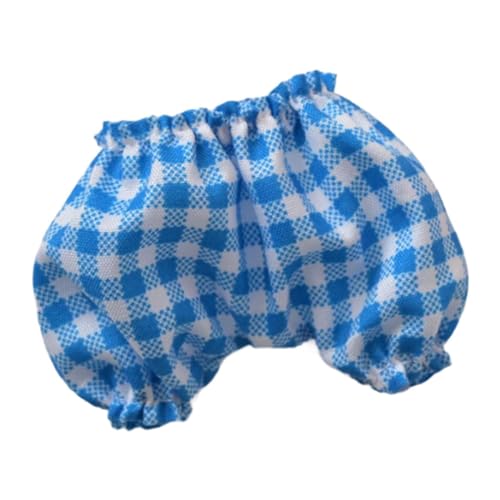 MagiDeal Shorts für Plüschpuppen. Basteln Sie Ihre eigenen Puppen. Modellzubehör für kleine Mädchen. Koordinationskostüme. Puppenkleidung für 6,69-Zoll-Puppen, Blau von MagiDeal