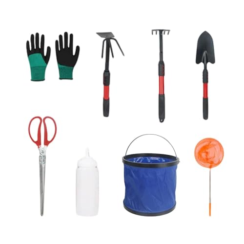MagiDeal Strandspielzeug-Set für, Sandspielzeug, Siebspiel, Sommer, Sandkastenspielzeug zum Graben im Freien, Strandeimer für Mädchen, Erwachsene, L MagiDeal Strandspielzeug-Set für, Sandspielzeug, Siebspiel, Sommer, Sandkastenspielzeug zum Graben im Freien, Strandeimer für Mädchen, Erwachsene, L von MagiDeal