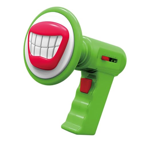 MagiDeal Voice Changer Mikrofon Spielzeug Handheld Mic Verstärkt Großen Mund Lustige Lautsprecher Sound Wirkung Party Favors Geburtstag Familie, GrÜn von MagiDeal