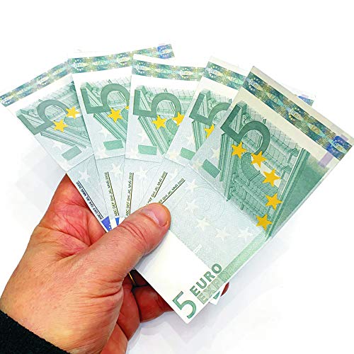 Magiapym Zaubertrick - Umwandlung von Papier zu Banknote - Zauberspiel mit Video-Erklärungen - Tricks der Mentalismus - Inklusive 5€ Geldscheinen - Für Teenager von Magiapym