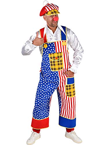 Magic By Freddy's Tuinbroek Clown Donald USA Man Kostuum von Magic By Freddy's