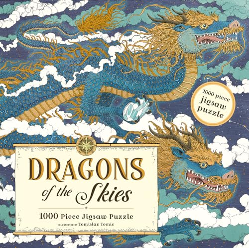 Dragons of The Skies: 1000 Piece Jigsaw Puzzle (The Dragon Ark): 1000 Piece Gold Foil Puzzle von Magic Cat Publishing