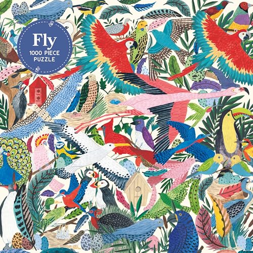 Fly Puzzle: 1000 Piece Bird-Themed Jigsaw Puzzle von Magic Cat Publishing