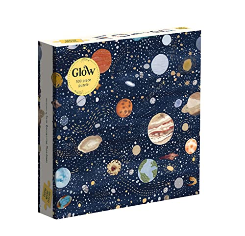 Glow Puzzle: 500 Piece Space-Themed Jigsaw Puzzle von Magic Cat Publishing