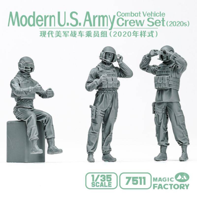 Modern U.S. Army Combat Vehicle Crew Set (2020) von Magic Factory