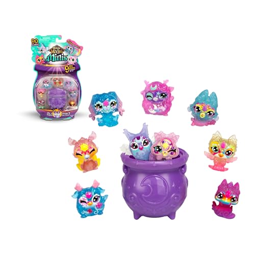 Magic Mixies - 9 Magic Minifiguren, 9er-Pack mit 9 Figuren, 90 Mixlings, aufgeteilt in 5 Sammlerteams mit magischen Fähigkeiten, ab 3 Jahren +, gemeinsame, seltene und extrem seltene Figuren, Famosa Magic Mixies - 9 Magic Minifiguren, 9er-Pack mit 9 Figuren, 90 Mixlings, aufgeteilt in 5 Sammlerteams mit magischen Fähigkeiten, ab 3 Jahren +, gemeinsame, seltene und extrem seltene Figuren, Famosa von Magic Mixies