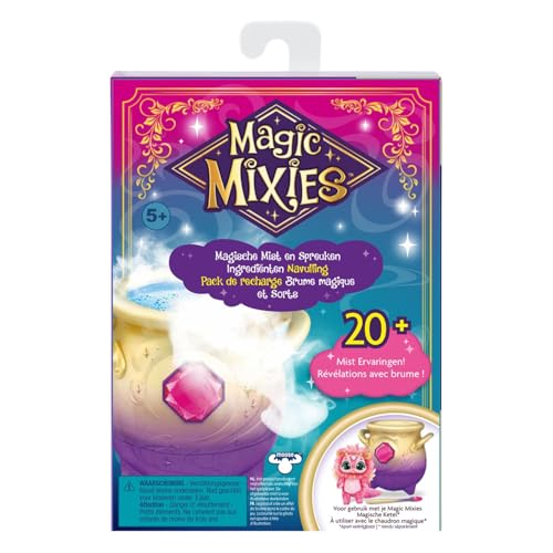 Magic Mixies Nachfüllpackung Zauberkessel, mit zusätzlichem magischem Nebel zum Wiederauffüllen, Zauberzutaten und Zwei weiteren Zaubersprüchen von Magic Mixies