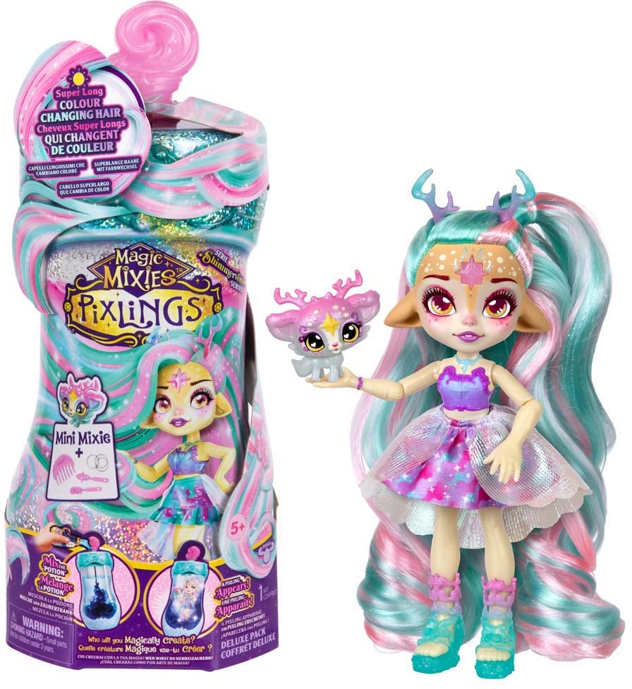 Magic Mixies Pixlings Galaxy Hair Spielset Deerlee von Magic Mixies