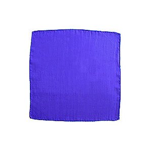 Magic SILK Seidenschals (15 x 15 cm) von 12 - Blau von Magic SILK