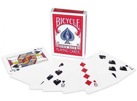 Bicycle "Blank Back" Deck - 56 Karten mit unbedruckten Rücken! von Magic The Gathering