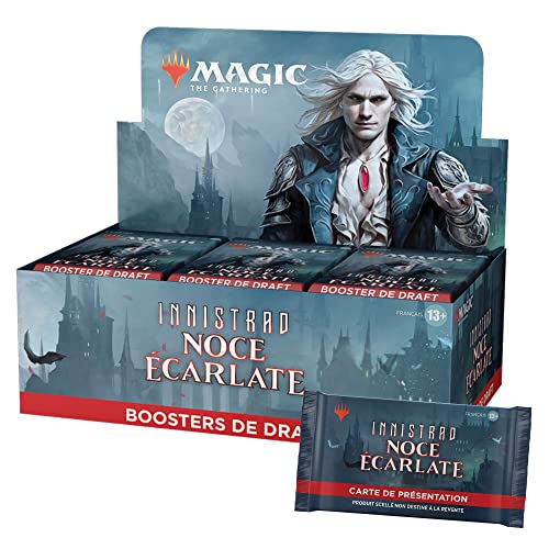 Magic The Gathering Noce Écarlate The Gathering Innistrad: Scharlachrote Hochzeit, 36 Boosterpacks und Präsentationskarte von Magic The Gathering