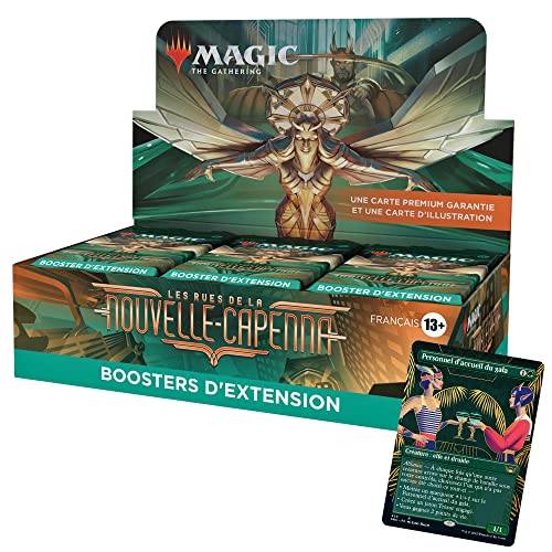 Magic The Gathering Erweiterungsbox Les Straes de la Nouvelle-Capenna, 30 Booster und Präsentationskarte (französische Version), C95251010, Mehrfarbig von Wizards of the Coast