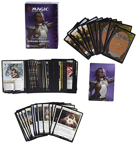 Magic The Gathering Challenger Deck Pioneer 2022 Edition Orzhov Human`s (Weiß-Schwarz, französische Version) von Wizards of the Coast