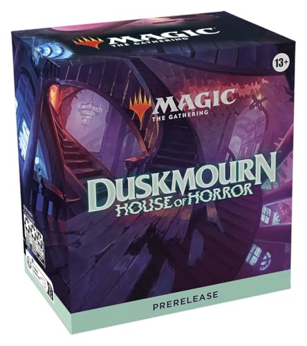 MAGIC THE GATHERING: Duskmourn: House of Horror: PRERELEASE KIT - 6 Play Packs, Dice, Promos von Magic The Gathering