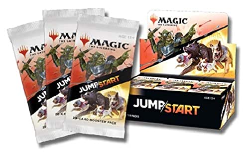 MTG Magic The Gathering Jumpstart Booster Display Box Jump Start - 24 Packs of 20 Cards Each, + Bonus Rare! von Magic The Gathering