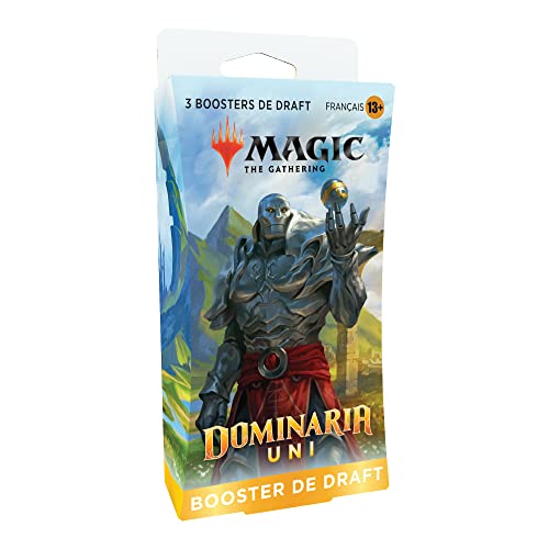 Magic The Gathering D07021010 D07021010 Dominaria Uni Boosterpacks Draft, Mehrfarbig, 1 von Wizards of the Coast