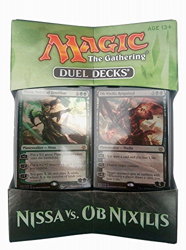 Magic The Gathering 14443 Nissa VS OB Nixilis Doppeldeck-Spielkarten Magic The Gathering 14443 Nissa VS OB Nixilis Doppeldeck-Spielkarten von Magic The Gathering