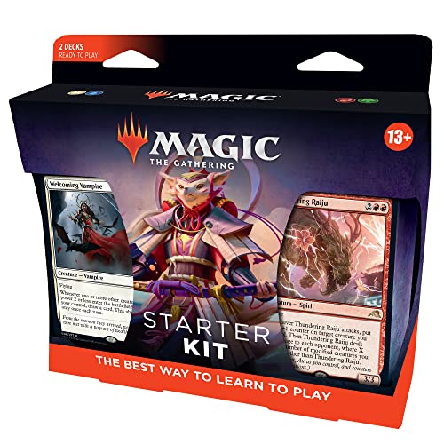 Magic The Gathering 2022 Starter Kit, 2 Ready-to-Play Decks, 2 MTG Arena Code Cards (Englische Version), D05660000, Multi von Magic The Gathering