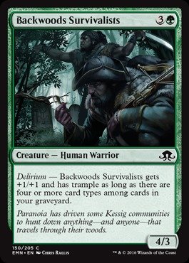 Magic The Gathering - Backwoods Survivalists (150/205) - Eldritch Moon - Foil von Magic The Gathering