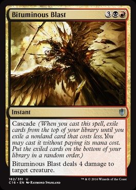 Magic The Gathering - Bituminous Blast (182/351) - Commander 2016 von Magic The Gathering