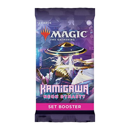 Magic The Gathering C92030001 Kamigawa Neon Dynasty Set Booster Paket, Mehrfarbig von Magic The Gathering