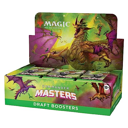 Magic The Gathering Commander Masters Draft Booster Box - 24 Packs von Magic The Gathering