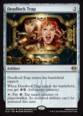 Magic The Gathering - Deadlock Trap (204/264) - Kaladesh - Foil von Magic The Gathering