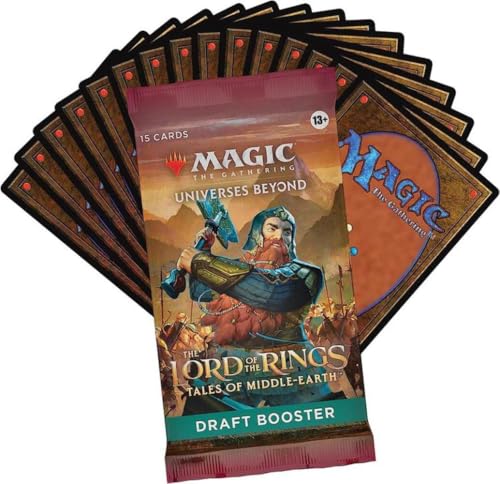 Magic: The Gathering The Lord of The Rings: Tales of Middle-Earth Draft Booster Pack (15 Magic Cards) von Magic The Gathering