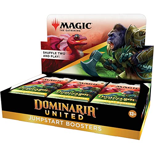 Magic The Gathering Dominarias Bund Jumpstart-Booster-Display, 18 Booster (Englische Version) von Magic The Gathering