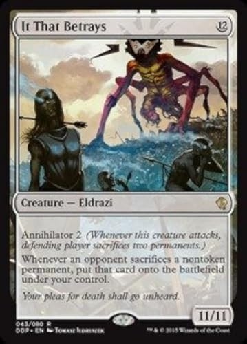 Magic The Gathering - It That Betrays (043/080) - Duel Decks: Zendikar vs Eldrazi (1 Stück, Neu, Sammelkarte) von Magic The Gathering