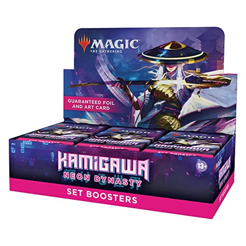 Magic The Gathering Kamigawa Neon Dynasty Set Booster Box, 30 magische Pakete von Magic The Gathering