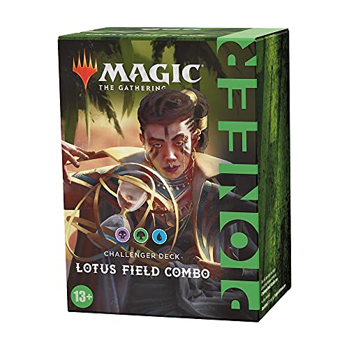 Magic The Gathering Pioneer Challenger Deck 2021 - Lotus Field Combo (Schwarz, Mehrfarbig Blau Grün von Magic The Gathering