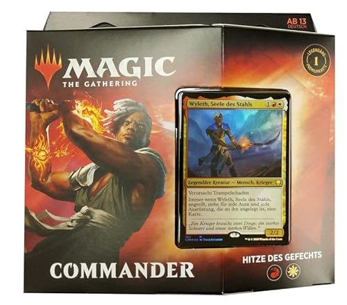 Magic The Gathering - Commander Legenden Hitze des Gefechts DE: Sammelkartenspiel für Teenager und Erwachsene ab 36 Jahren von Magic The Gathering