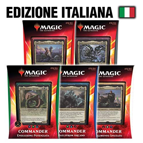 Magic The Gathering MTG Ikoria Commander 2020 Deck Display Box (5) Italiano von Magic The Gathering