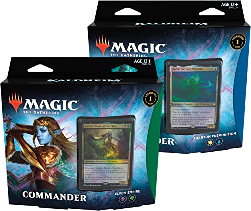 Magic The Gathering MTG-KHM-CD-EN Kaldheim Commander (Stil Wird zufällig ausgewählt), Multi von Magic The Gathering