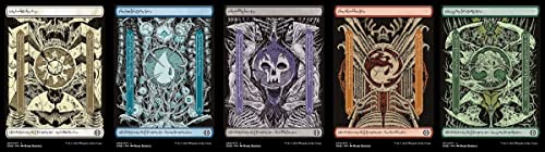 Magic The Gathering - Phyrexia: All Will Be One Phyrexian Land Set (1 Stück von 5) - Folie von Magic The Gathering