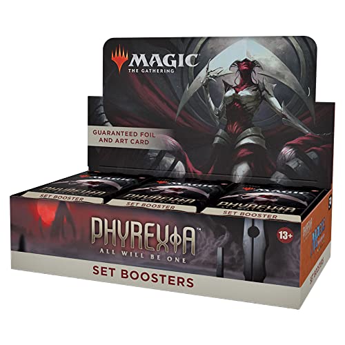 Magic The Gathering Phyrexia: All Will Be One Set Booster Box | 30 Packs (360 Magic Cards) von Magic The Gathering